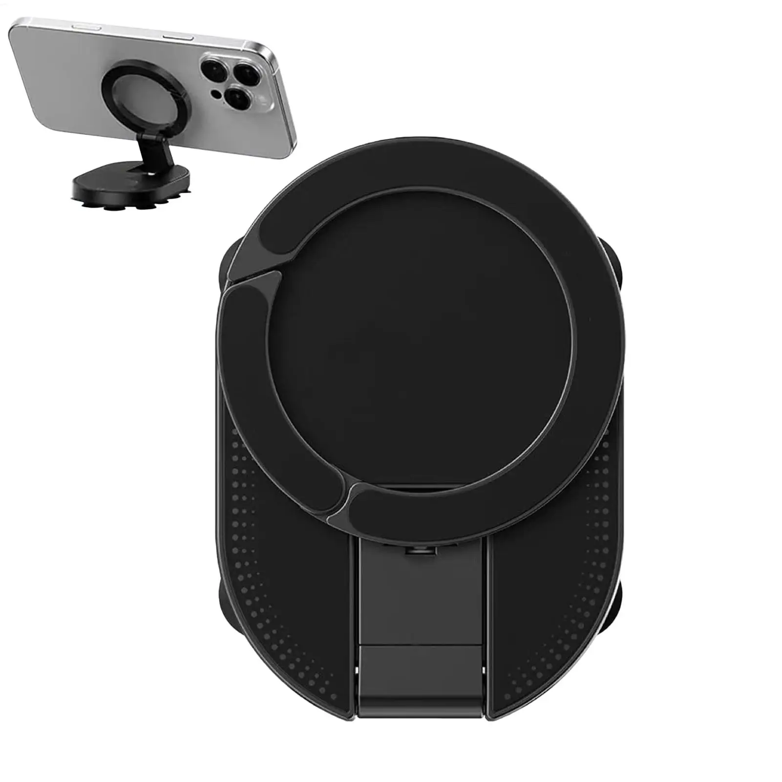 Magnetic Suction Cup Phone Holder 360 Rotatable Foldable Car Mount Strong Magnet Stand for Gym Home Travel Dashboard Mirror
Magnetic Suction Cup Phone Holder 360 Rotatable Foldable Car Mount Strong Magnet Stand for Gym Home Travel Dashboard Mirror