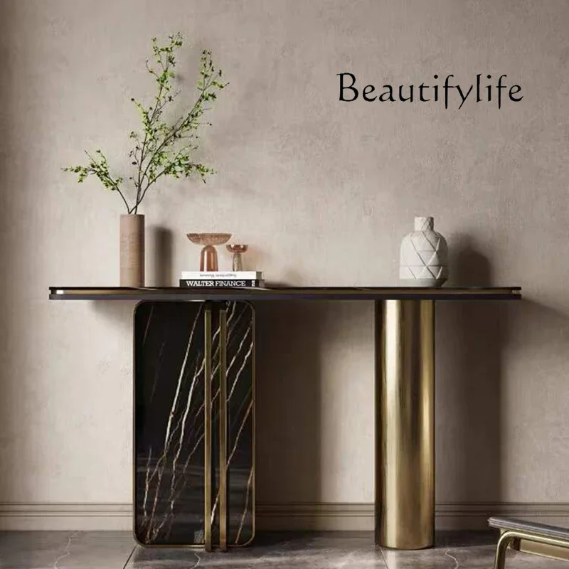 X Nordic high-end marble entrance table, household simple art entry end view table, narrow strip case
X Nordic high-end marble entrance table, household simple art entry end view table, narrow strip case