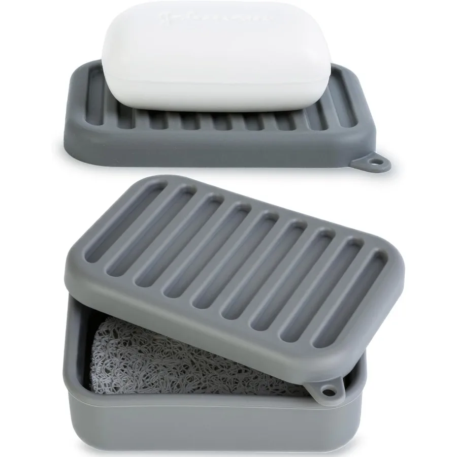 Портативный герметичный дорожный чехол для мыла Силиконовый дорожный чехол для мыла Компактный держатель для мыла с бежевым слоем Дорожный держатель для мыла для лагеря
Портативный герметичный дорожный чехол для мыла Силиконовый дорожный чехол для мыла Компактный держатель для мыла с бежевым слоем Дорожный держатель для мыла для лагеря