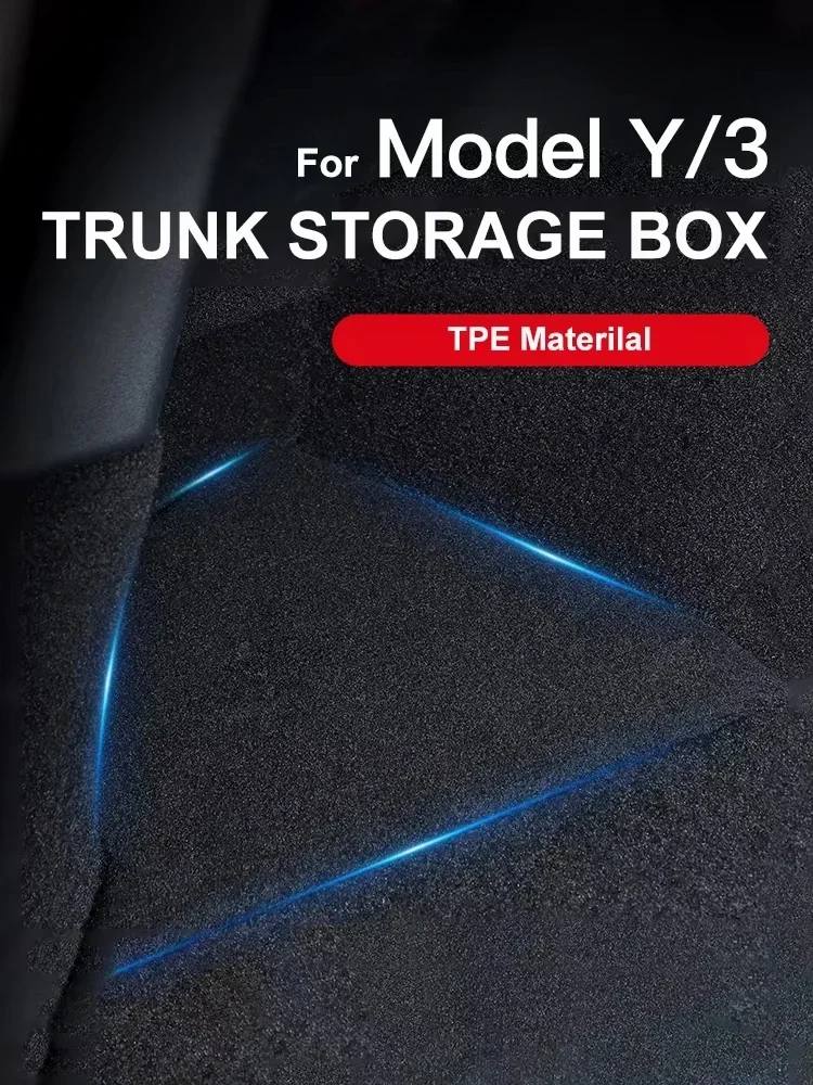 TPE Waterproof Trunk Side Organizer For Tesla Model 3 / Y Car Interior Gadgets Car Trunk Storage Interior Accessories Gadgets
TPE Waterproof Trunk Side Organizer For Tesla Model 3 / Y Car Interior Gadgets Car Trunk Storage Interior Accessories Gadgets