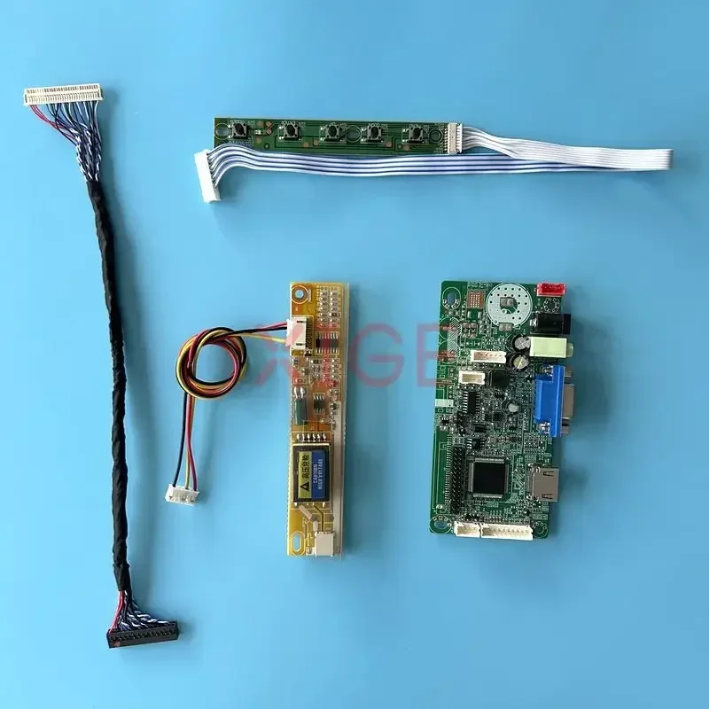 LCD Screen Driver Controller Board Fit LP154W02-A1 LP154WE2-TL Display LVDS 30 Pin 1680*1050 VGA DIY Kit HDMI-Compatible 1CCFL
LCD Screen Driver Controller Board Fit LP154W02-A1 LP154WE2-TL Display LVDS 30 Pin 1680*1050 VGA DIY Kit HDMI-Compatible 1CCFL