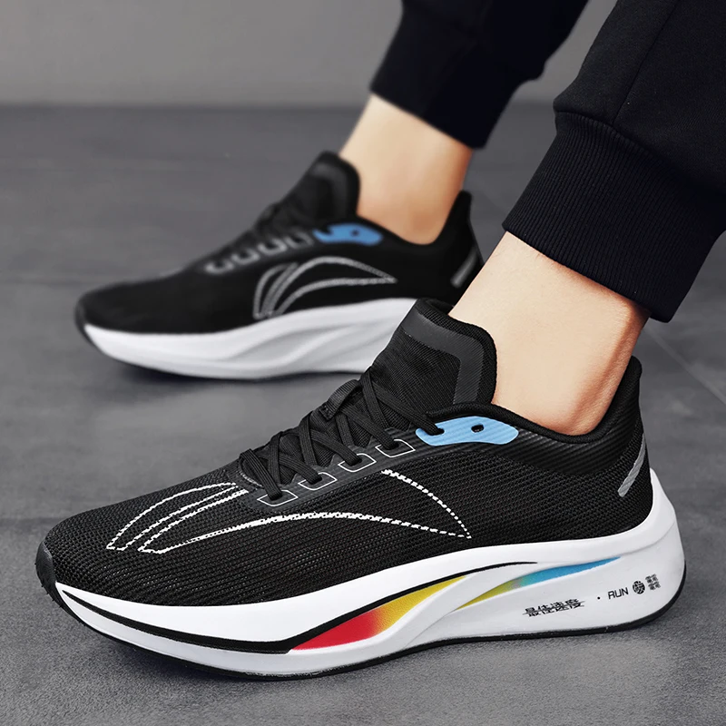 Men Breathable Outdoor Gym Sneakers Lightweight Cushion Casual Jogging Daily Sports Walking Shoes
Men Breathable Outdoor Gym Sneakers Lightweight Cushion Casual Jogging Daily Sports Walking Shoes