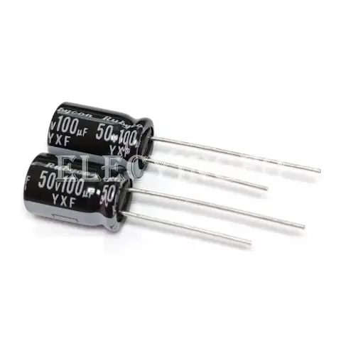 50V100UF  Original Rubycon YXF 8X11.5mm 50YXF100M Long Life Low Impedance Aluminum Electrolytic Capacitor 100uF 50V