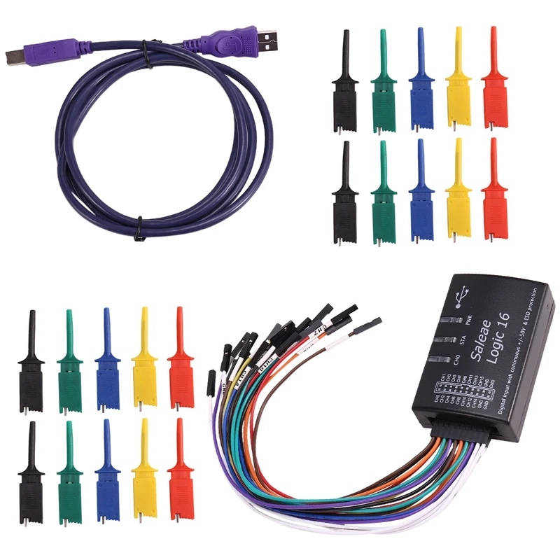 Y51A-Logic USB Logic Analyzer For Official Version Sample Rate 100M 16 Channels Instruments
Y51A-Logic USB Logic Analyzer For Official Version Sample Rate 100M 16 Channels Instruments