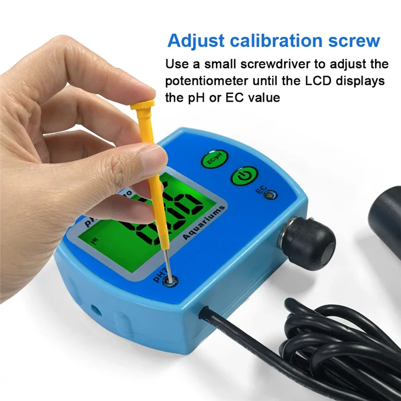 A03F-Water Quality Analysis Instruments PH /EC Monitor Meter Acidometer PH Tester EU Plug
A03F-Water Quality Analysis Instruments PH /EC Monitor Meter Acidometer PH Tester EU Plug