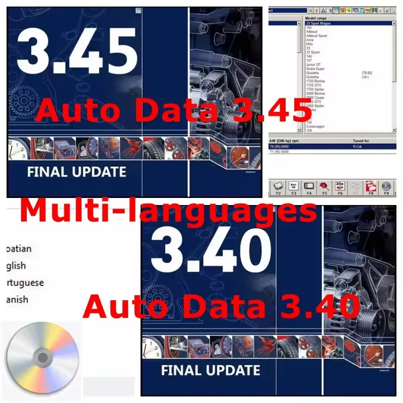 2025 hot Auto Repair Software AUTO DATA 3.45 Wiring Diagrams data with install video AutoData 3.40 Multi-languages CD USB Drive
2025 hot Auto Repair Software AUTO DATA 3.45 Wiring Diagrams data with install video AutoData 3.40 Multi-languages CD USB Drive