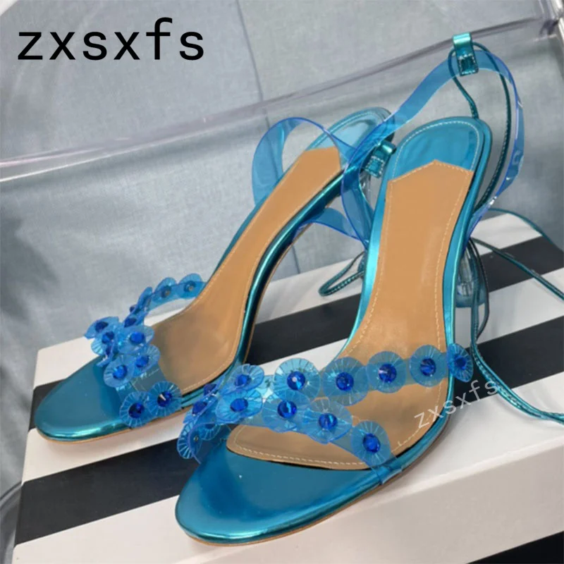 2023 Summer New PVC Thin High Heels Sandals for Women Open Toe Buckle Strap Pumps Brand Designer Sexy Party Shoes Mujer
2023 Summer New PVC Thin High Heels Sandals for Women Open Toe Buckle Strap Pumps Brand Designer Sexy Party Shoes Mujer