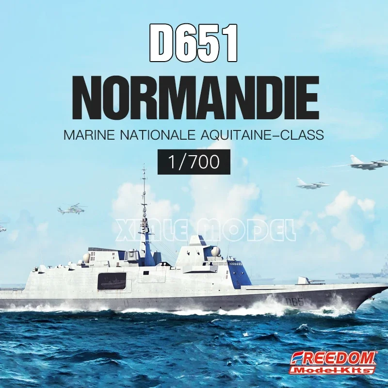 Комплект модели корабля Freedomassemble 83002 D651 "Normandie" Nationale Aquitaine class 1/700 (может быть вариантом производства No: 652-655)
Комплект модели корабля Freedomassemble 83002 D651 "Normandie" Nationale Aquitaine class 1/700 (может быть вариантом производства No: 652-655)
