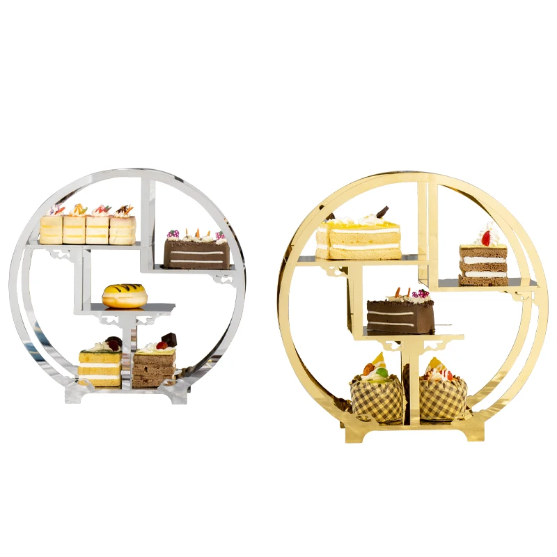 European-style golden dessert table ornament display stand cake tray afternoon tea snack shelf cold meal coffee break placement
European-style golden dessert table ornament display stand cake tray afternoon tea snack shelf cold meal coffee break placement