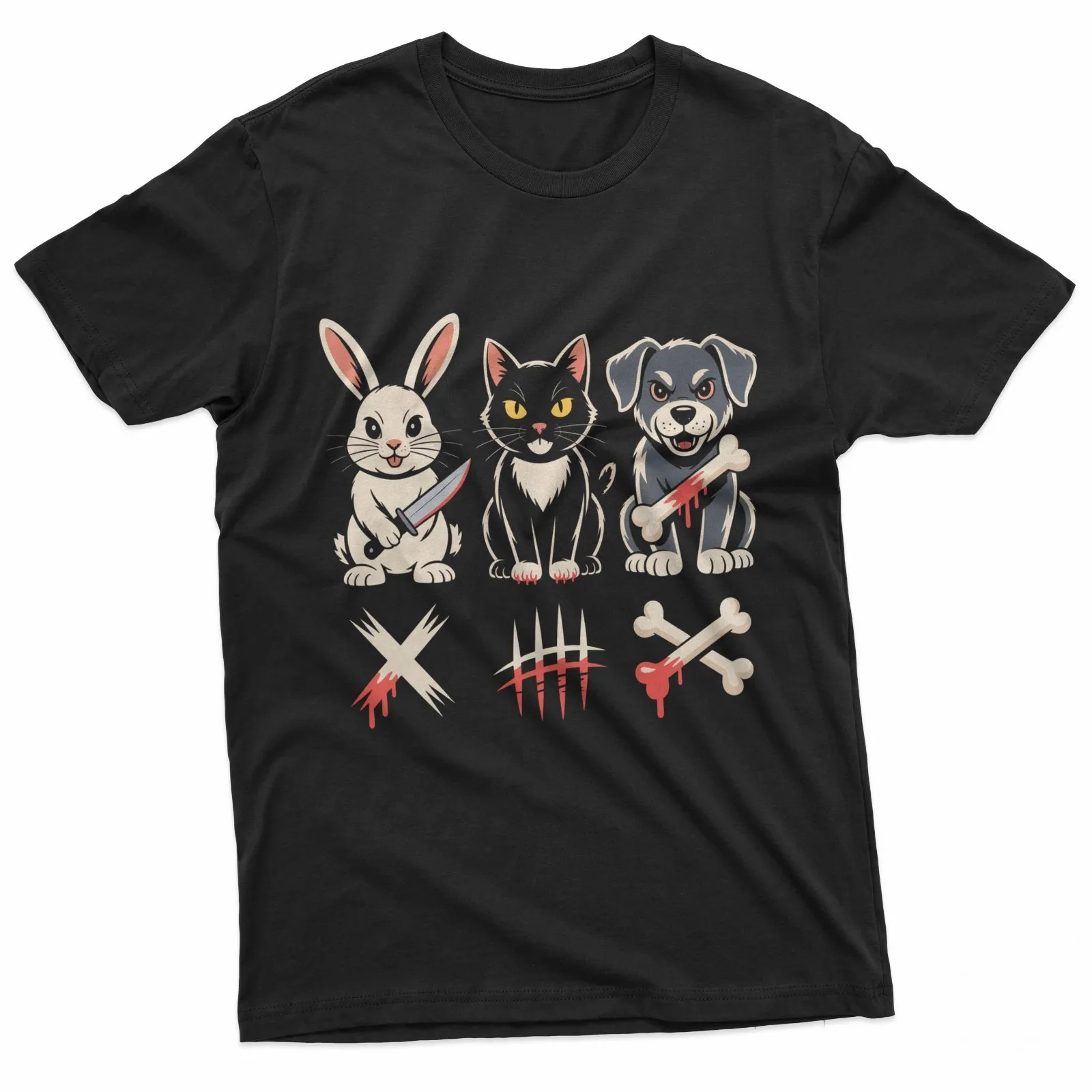 Gothic Animal Lover's Unique T-Shirt Design
Gothic Animal Lover's Unique T-Shirt Design