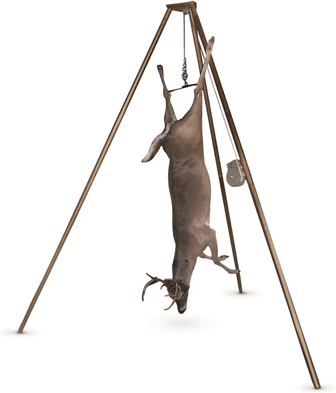 Tripod Portable Game Hanger Deer Hoist Lift System for Hunting Hide Skinning Field Dressing
Tripod Portable Game Hanger Deer Hoist Lift System for Hunting Hide Skinning Field Dressing