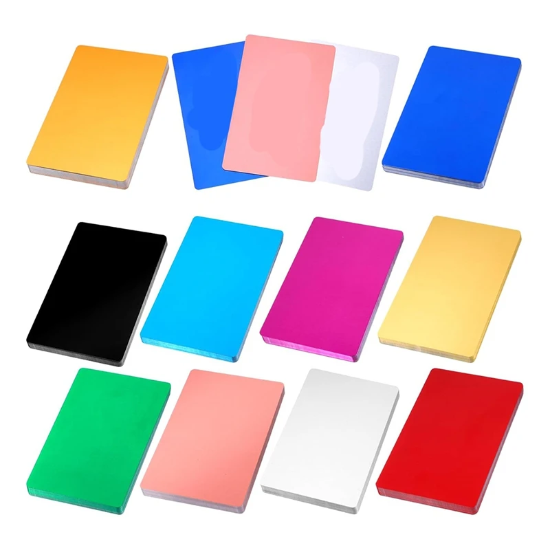 ABCA-300PCS Metal Business Card Blanks,3.4X2.2Inch Multipurpose Aluminum Sheet Engraving Colorful DIY Blanks For CNC Engraver
ABCA-300PCS Metal Business Card Blanks,3.4X2.2Inch Multipurpose Aluminum Sheet Engraving Colorful DIY Blanks For CNC Engraver