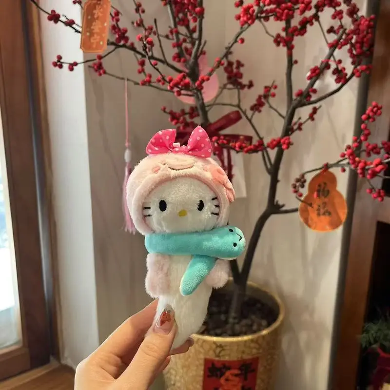 Kawaii Hello Kitty Keychain Little snake kt Backpack pendant Doll keychain decorate Toy Hanging decorations Gift wholesale
Kawaii Hello Kitty Keychain Little snake kt Backpack pendant Doll keychain decorate Toy Hanging decorations Gift wholesale