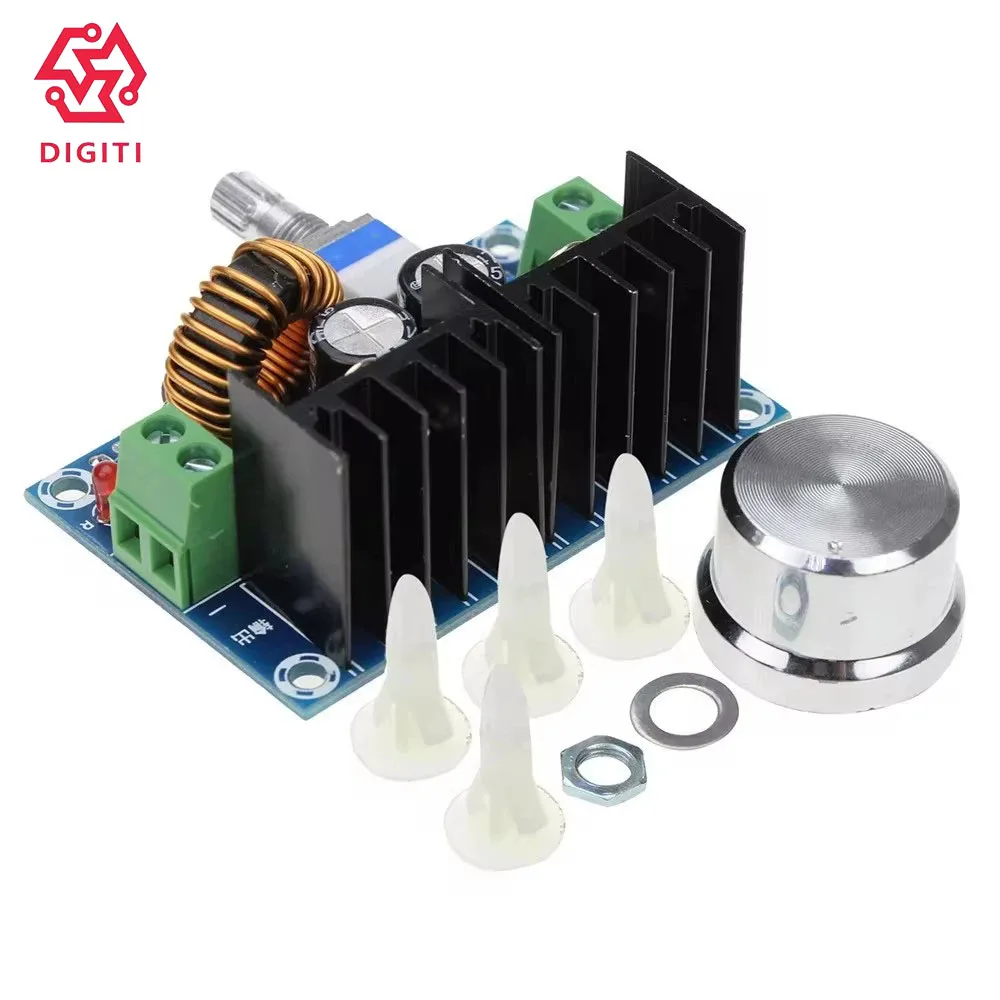 XH-M401 DC-DC Buck Converter Module (XL4016E1 Chip, 8A Max) High-Efficiency Step-Down Voltage Regulator with Constant VDC
XH-M401 DC-DC Buck Converter Module (XL4016E1 Chip, 8A Max) High-Efficiency Step-Down Voltage Regulator with Constant VDC