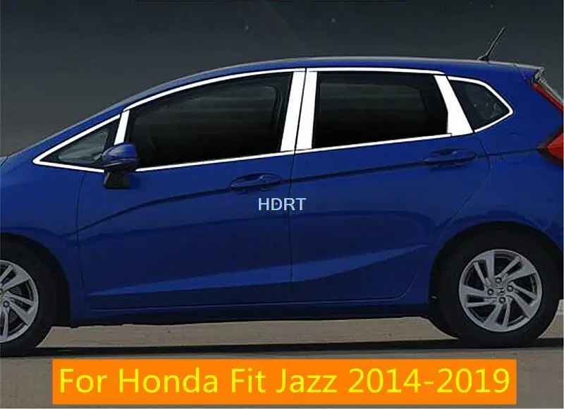 Оконная полоса из нержавеющей стали для Honda Fit Jazz 2014 2015 2016 2017 2018 2019
Оконная полоса из нержавеющей стали для Honda Fit Jazz 2014 2015 2016 2017 2018 2019