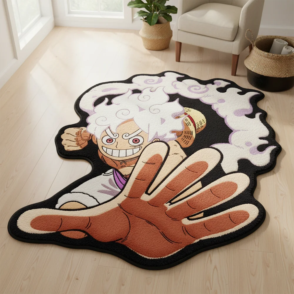 Коврик One Piece Luffy Gear 5: Аниме-дизайн, милый эстетичный декор для комнаты, мягкий плюшевый ковер, нескользящий напольный коврик, подарок для геймеров и отаху.
Коврик One Piece Luffy Gear 5: Аниме-дизайн, милый эстетичный декор для комнаты, мягкий плюшевый ковер, нескользящий напольный коврик, подарок для геймеров и отаху.