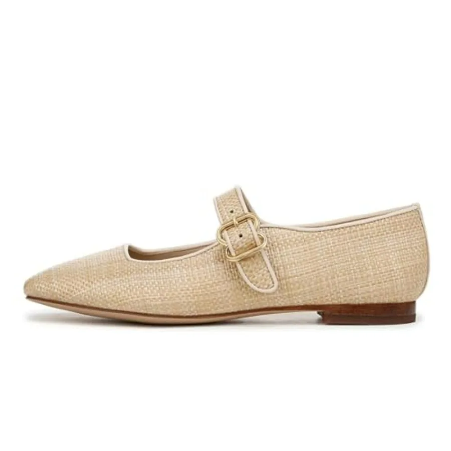 DOEYG Raffia Mary Jane Ballet Flats for Women Square Toe Buckle Strap Ballerina Flats Comfortable Dress Shoes
DOEYG Raffia Mary Jane Ballet Flats for Women Square Toe Buckle Strap Ballerina Flats Comfortable Dress Shoes