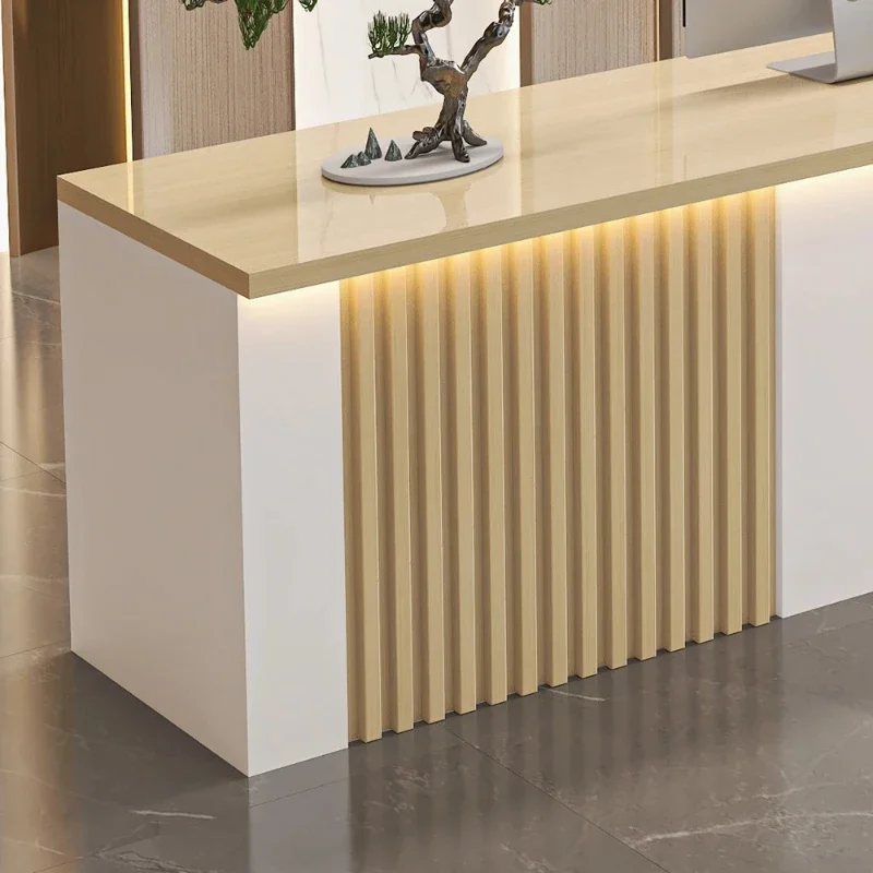 Salon Reception Desk Counter Cabinet Modern Delicacy Nordic Simple Reception Desks Unique Luxury Empfangs Theke Office Furniture
Salon Reception Desk Counter Cabinet Modern Delicacy Nordic Simple Reception Desks Unique Luxury Empfangs Theke Office Furniture