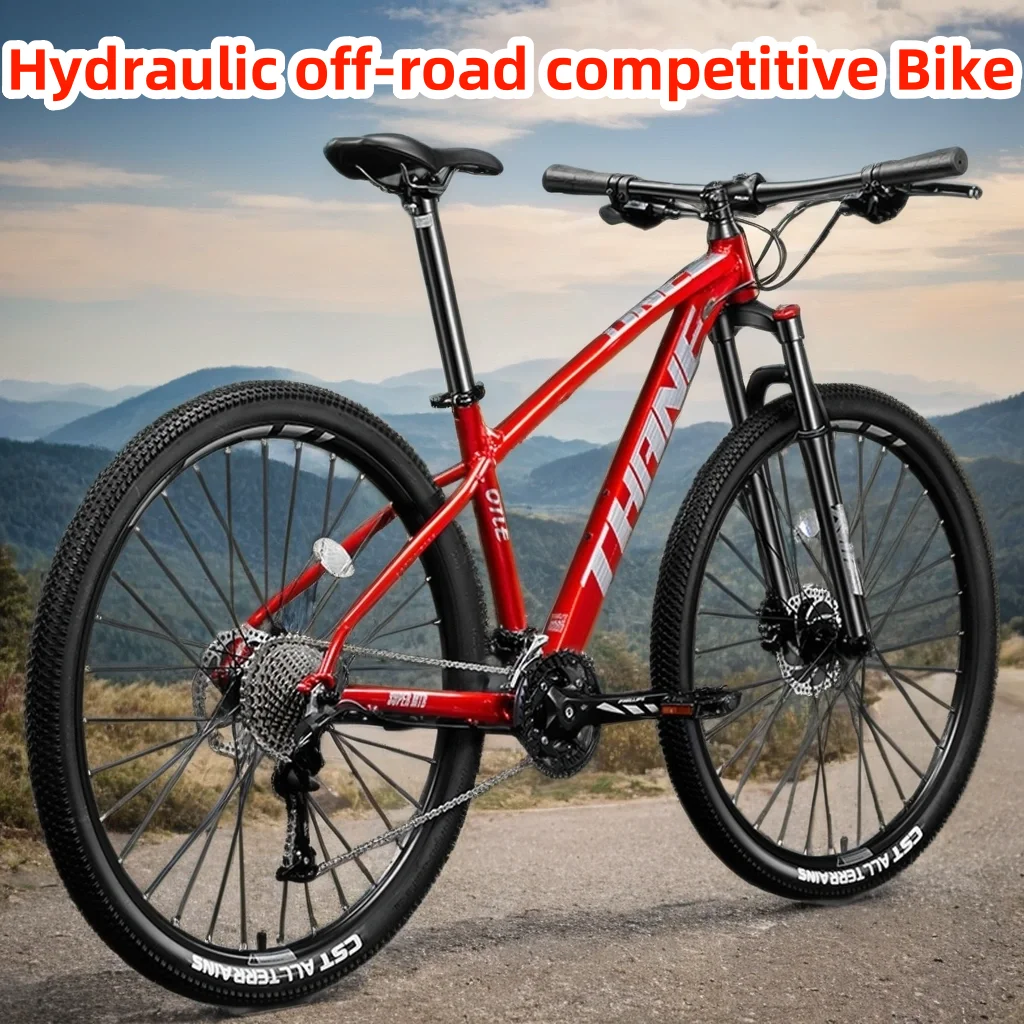 26/29inch racing MTB Bicicletta Lightweight mountain bike hydraulic disc brake shock-absorbing and variable speed 27/30/33 speed
26/29inch racing MTB Bicicletta Lightweight mountain bike hydraulic disc brake shock-absorbing and variable speed 27/30/33 speed