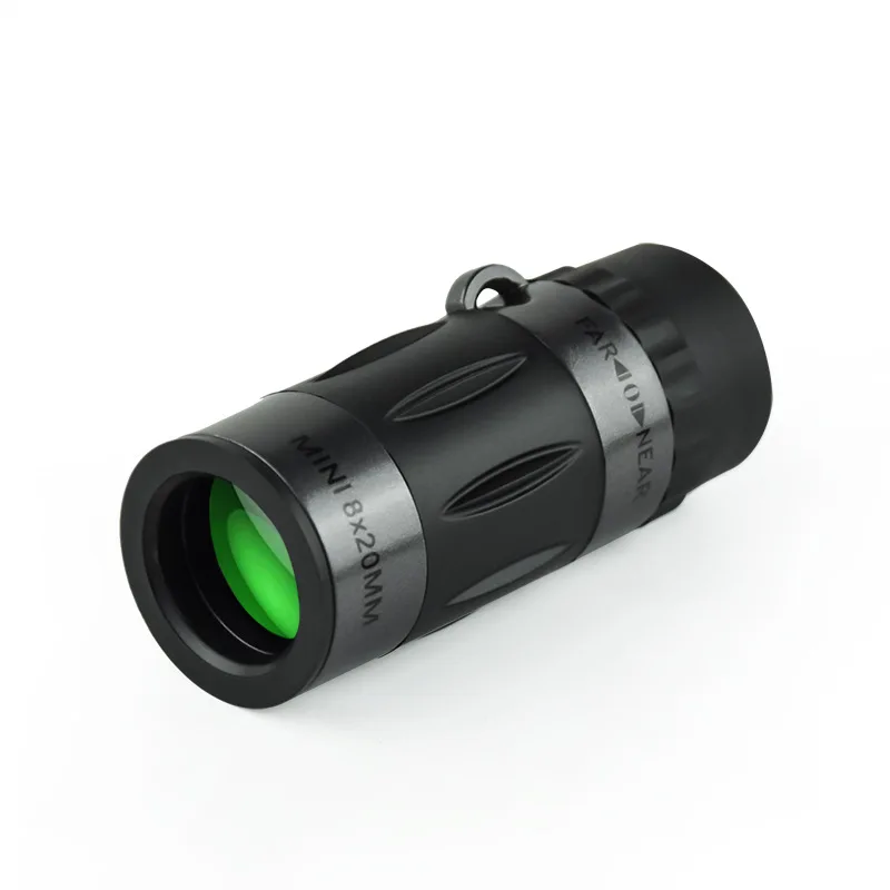 8X20 Handheld Multilayer Coated Monoculars Mini Pocket Monocular Telescope with Cross Ranging for Hiking Camping Sports Watching
8X20 Handheld Multilayer Coated Monoculars Mini Pocket Monocular Telescope with Cross Ranging for Hiking Camping Sports Watching