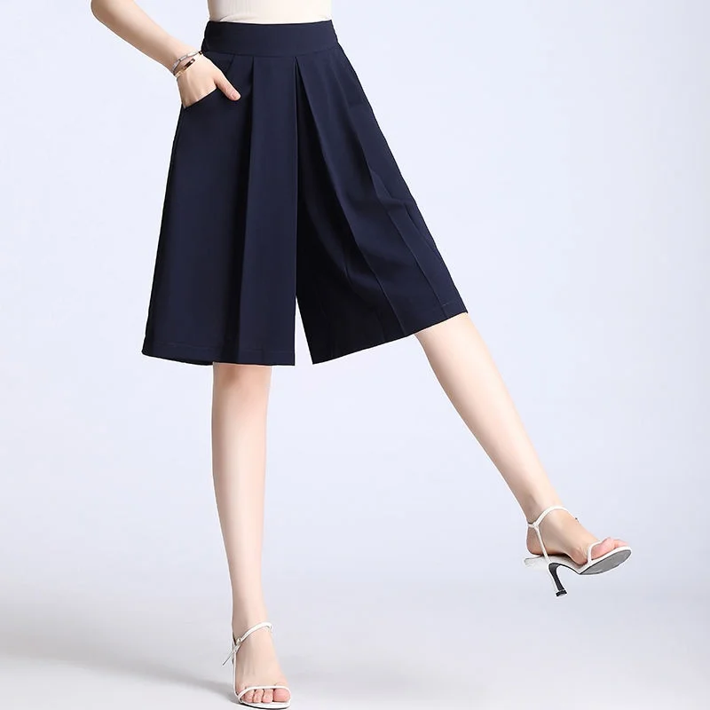 Шифоновые кюлоты-бриджи женские летние повседневные облегающие Cleanfit со средней/низкой талией из ПВХ и других материалов 00%
Шифоновые кюлоты-бриджи женские летние повседневные облегающие Cleanfit со средней/низкой талией из ПВХ и других материалов 00%