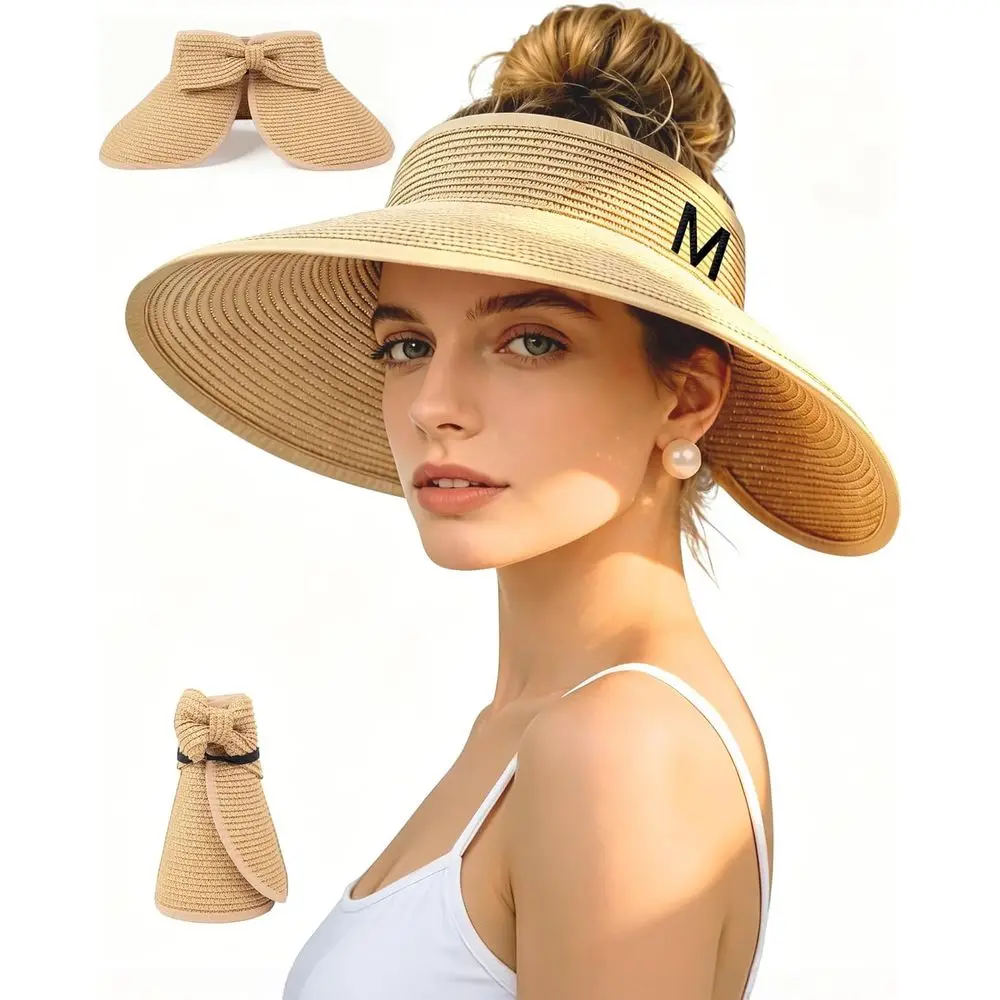 Packable Wide Brim Sun Hat with UV Protection and Ponytail Hole for Women - Ideal for Summer Travel
Packable Wide Brim Sun Hat with UV Protection and Ponytail Hole for Women - Ideal for Summer Travel