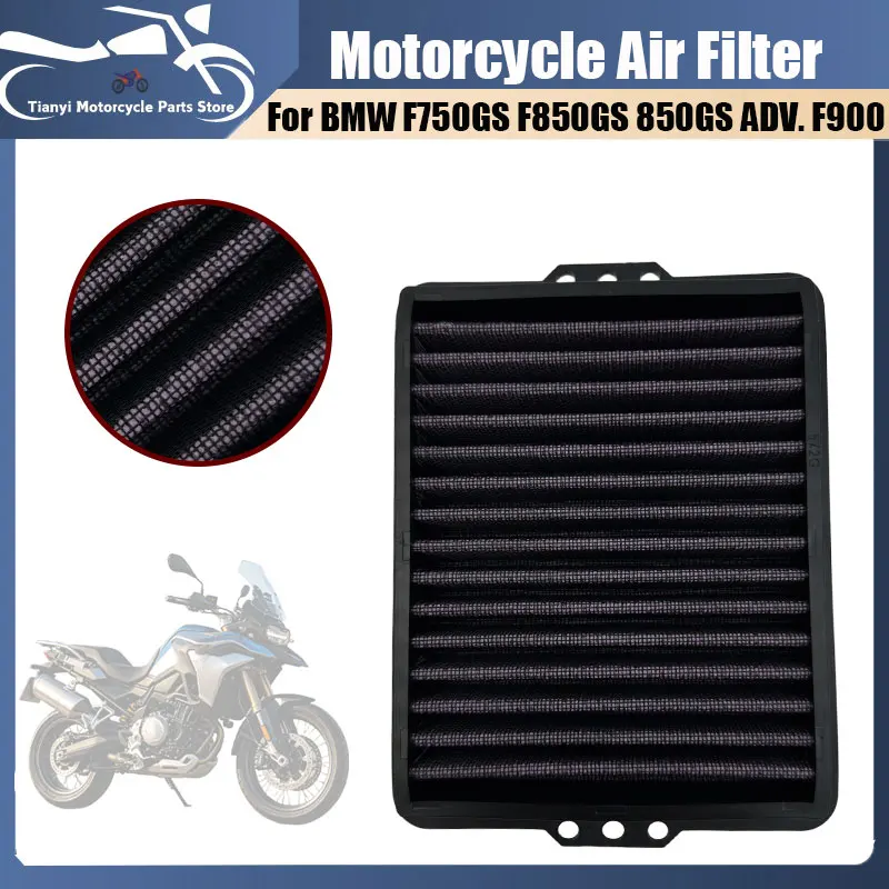 Motorcycle Air Filter For BMW F750GS F800GS F850GS F900XR High Flow Air Cleaner Replacement 13728561572
Motorcycle Air Filter For BMW F750GS F800GS F850GS F900XR High Flow Air Cleaner Replacement 13728561572