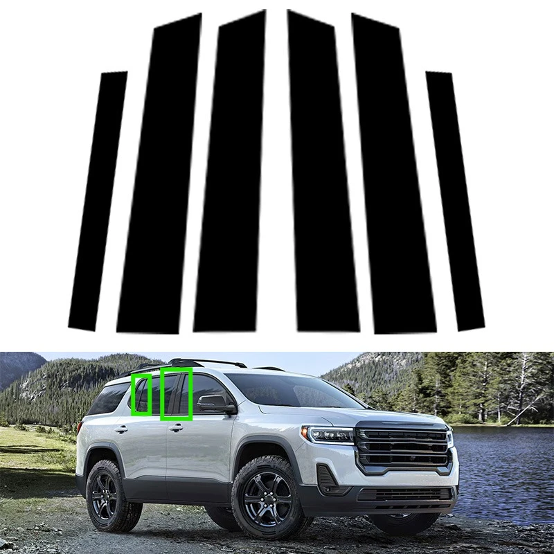 6Pcs Pillar Post Trim For GMC Acadia 2017 2018 2019 2020-2023 Car Window Door Exterior Decoration Cover Stickers Glossy Black
6Pcs Pillar Post Trim For GMC Acadia 2017 2018 2019 2020-2023 Car Window Door Exterior Decoration Cover Stickers Glossy Black