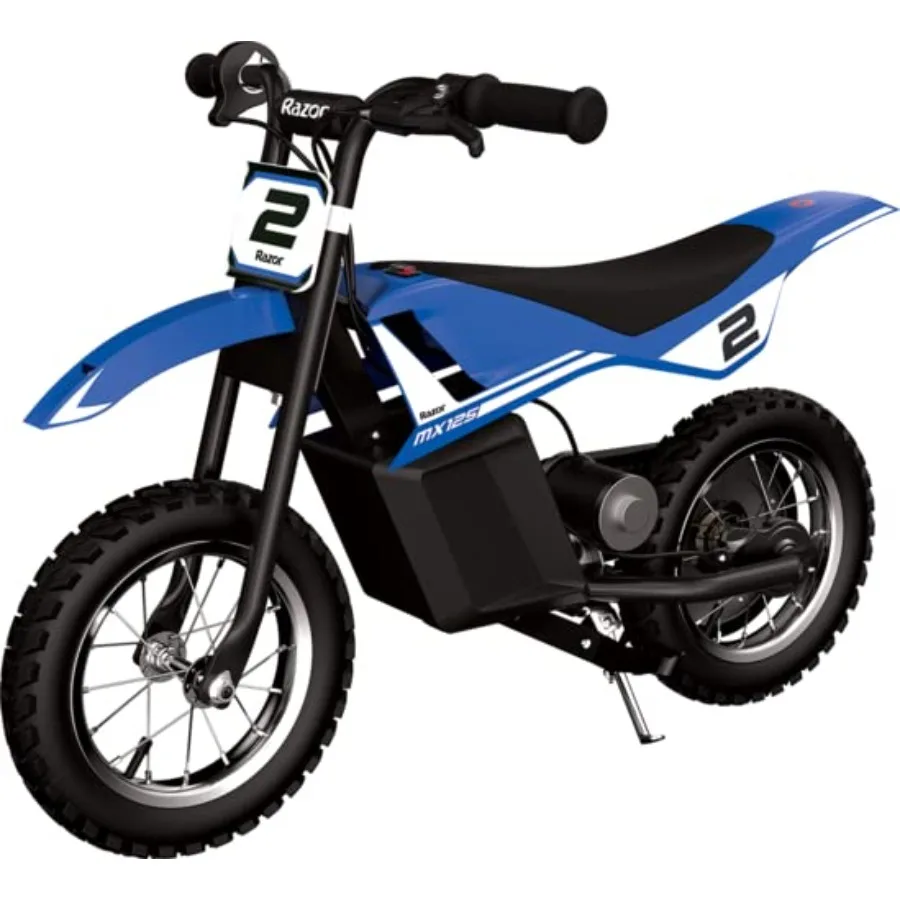 MX125 Dirt Rocket Electric-Powered Bike with Authentic Motocross Geometry Rear-Wheel Drive 100-watt High-Torque Chain-Driven Mo
MX125 Dirt Rocket Electric-Powered Bike with Authentic Motocross Geometry Rear-Wheel Drive 100-watt High-Torque Chain-Driven Mo