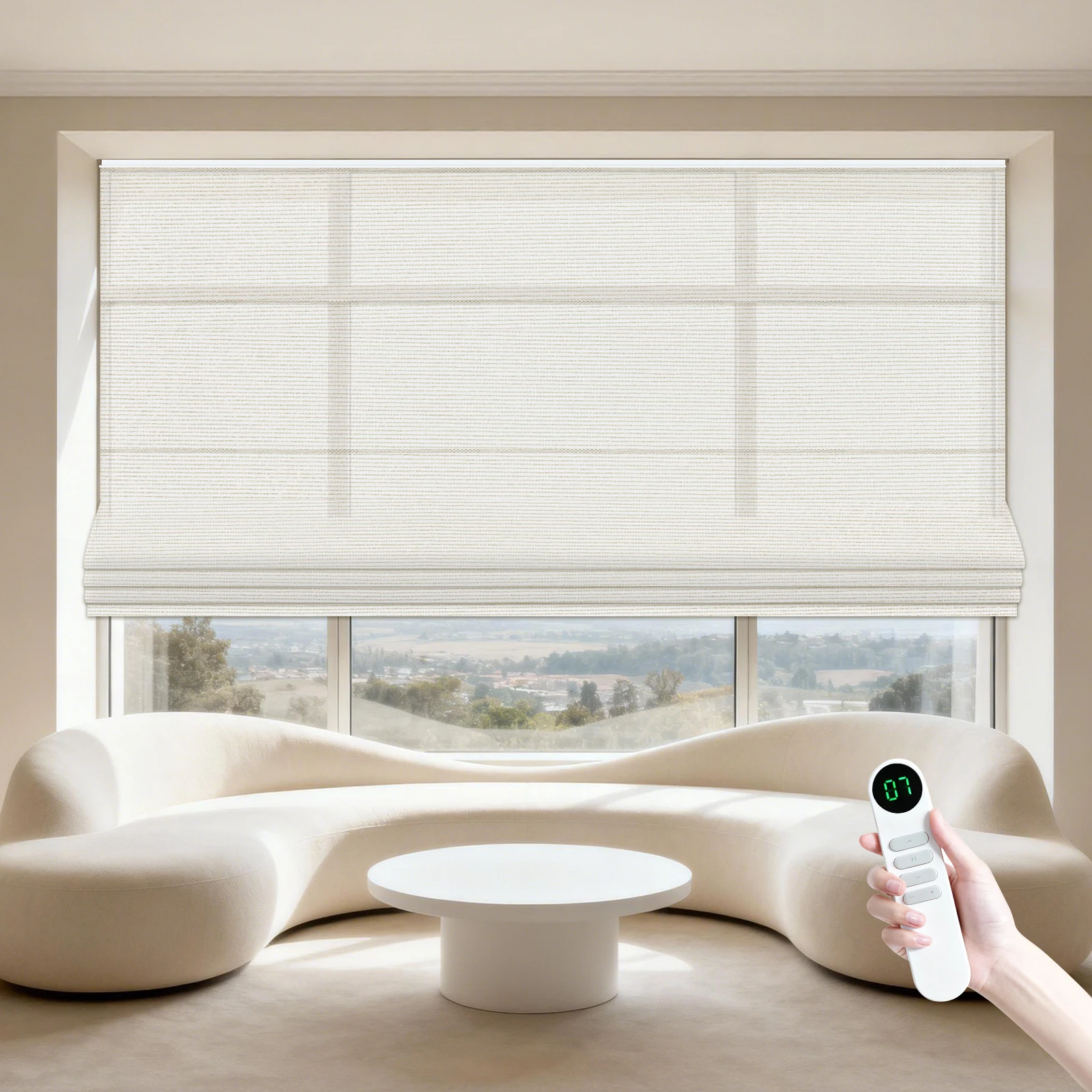 Автоматические римские шторы без инструментов для блэкаута, без сверления, с моторизованным управлением Tuya, OEM-кастомизация, умные жалюзи с пультом ДУ для окон
Автоматические римские шторы без инструментов для блэкаута, без сверления, с моторизованным управлением Tuya, OEM-кастомизация, умные жалюзи с пультом ДУ для окон