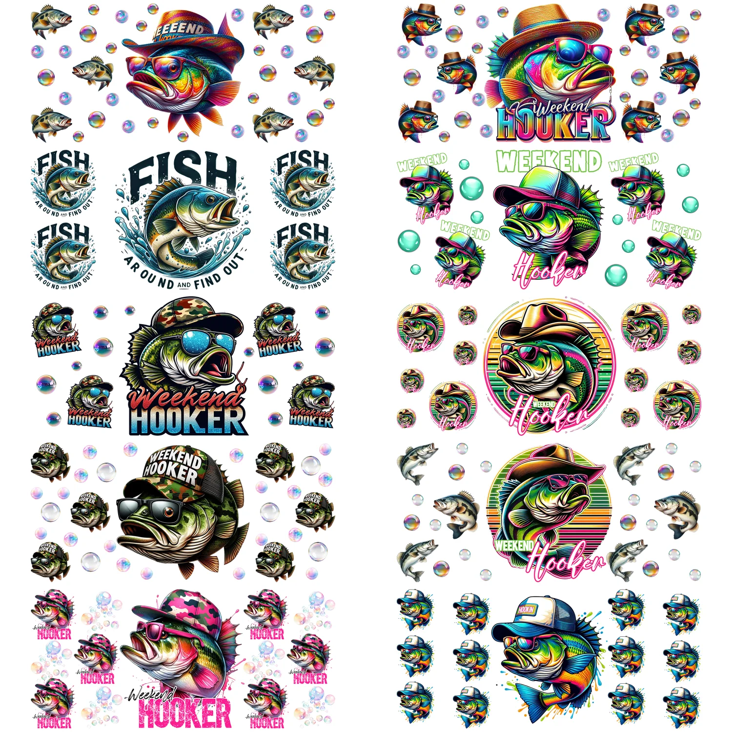 Outdoor Fishing Series easy peel waterproof DIY Decals 3D transfers uvdtf stickers 16oz uv dtf cup wraps for Libbey Glasses
Outdoor Fishing Series easy peel waterproof DIY Decals 3D transfers uvdtf stickers 16oz uv dtf cup wraps for Libbey Glasses