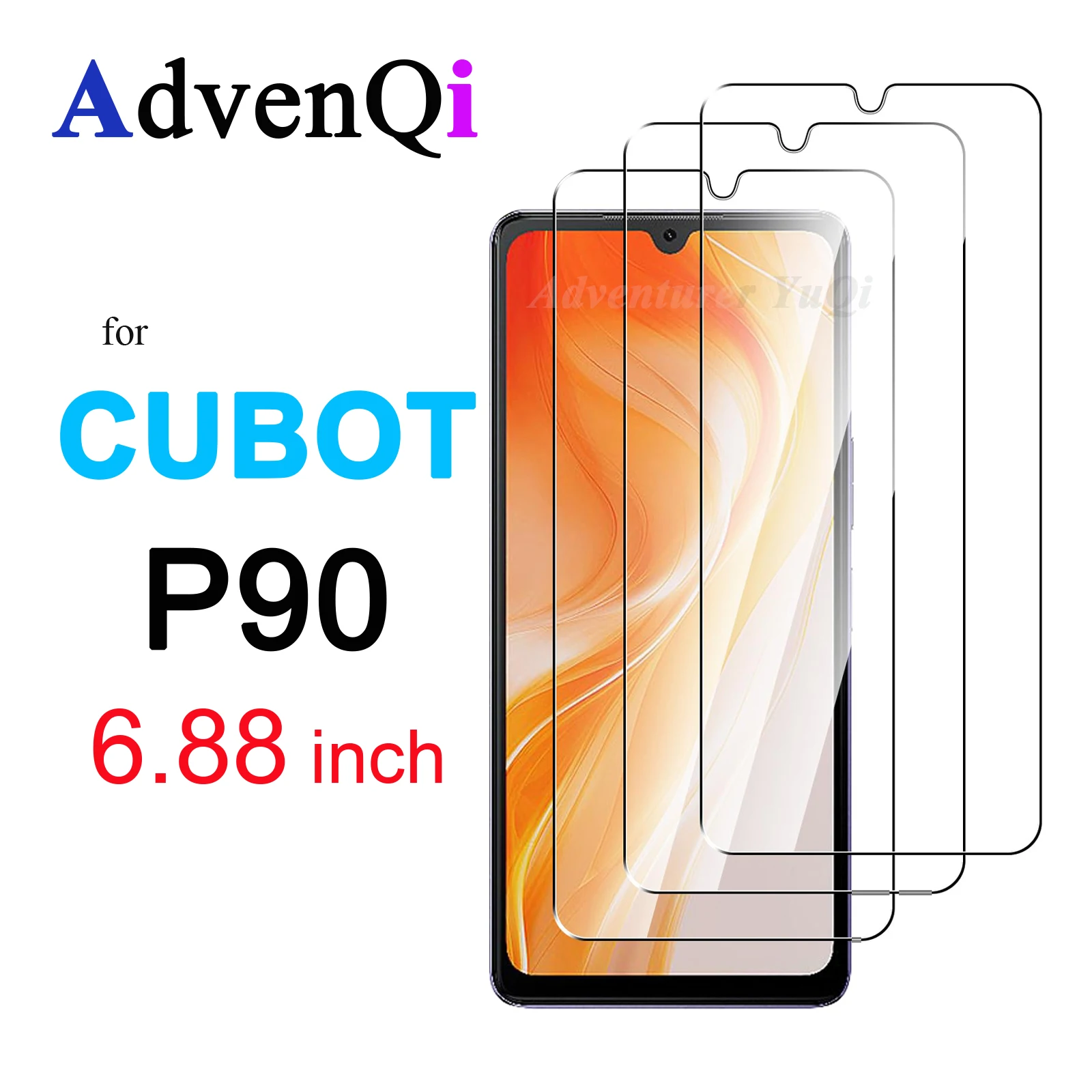 Screen Protector For CUBOT P90 6.88 inch Tempered Glass HD 9H Transparent Clear Anti Scratch Case Friendly
Screen Protector For CUBOT P90 6.88 inch Tempered Glass HD 9H Transparent Clear Anti Scratch Case Friendly