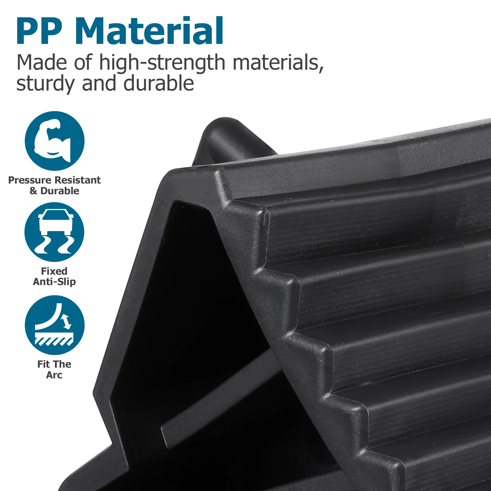 2Pcs Heavy-Duty Car Stop Control Universal Plastic Tire Triangle Pad Non-Slip Anti-Slip Tools for Car Control
2Pcs Heavy-Duty Car Stop Control Universal Plastic Tire Triangle Pad Non-Slip Anti-Slip Tools for Car Control