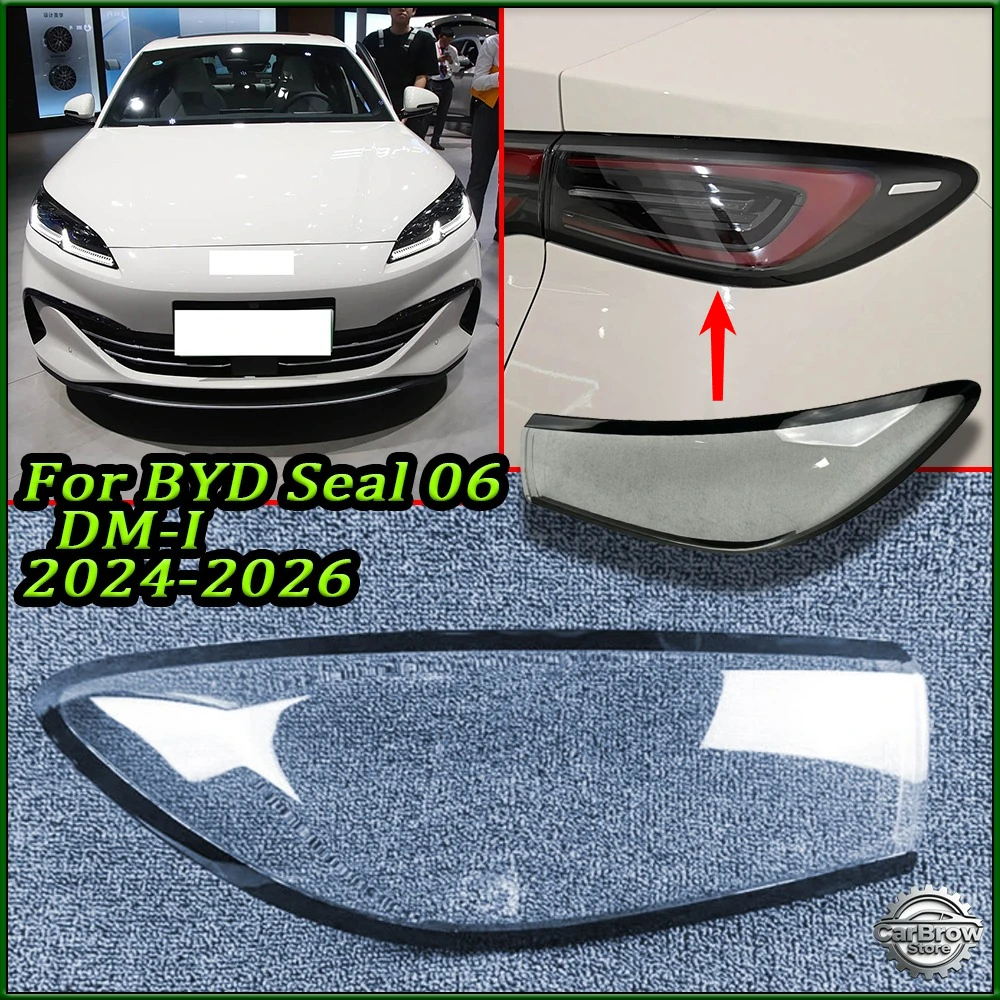 For BYD Seal 06 2024 2025 2026 Outer Tail Light Cover Rear Lamp Shell Lens Plexiglass Auto Replacement Parts
For BYD Seal 06 2024 2025 2026 Outer Tail Light Cover Rear Lamp Shell Lens Plexiglass Auto Replacement Parts