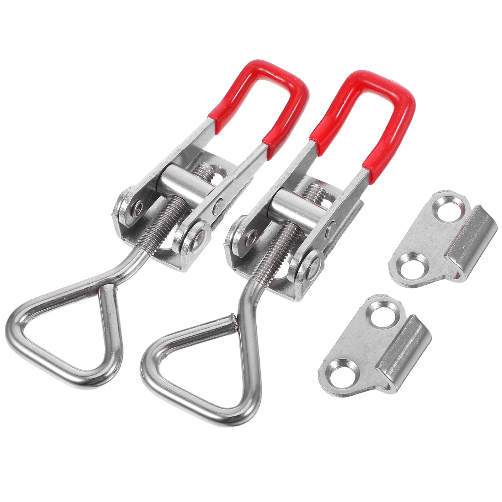 2pcs Adjustable Toggle Clamp Steel Door Security Latch Metal Latch For Shed Gate Door Toggle Bolt Metal Cabinet Clasp Lock
2pcs Adjustable Toggle Clamp Steel Door Security Latch Metal Latch For Shed Gate Door Toggle Bolt Metal Cabinet Clasp Lock