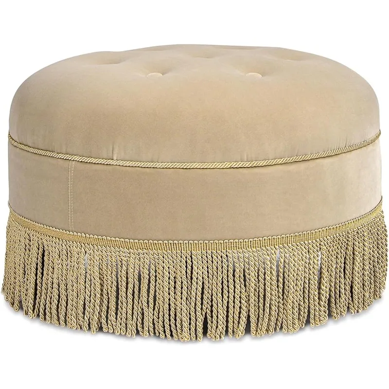 Yolanda 24" Round Upholstered Accent Ottoman 11 Pounds Fawn Brown 24"D x 24"W x 16"H
Yolanda 24" Round Upholstered Accent Ottoman 11 Pounds Fawn Brown 24"D x 24"W x 16"H