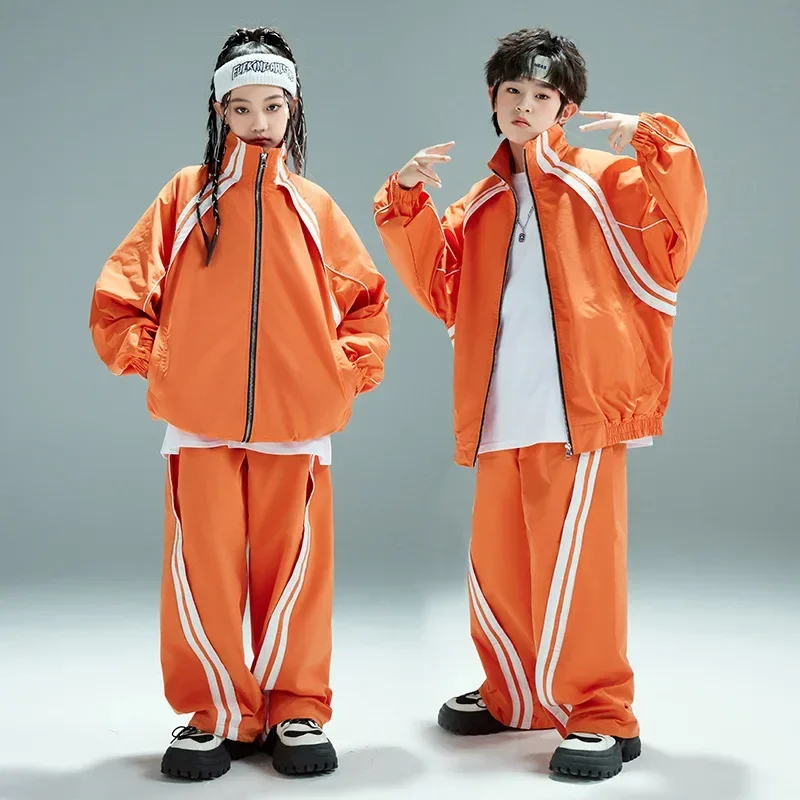 Hip Hop Children Costumes Boy Girl Streetwear Fashion Loose Casual Sports Jacket Pant Suits Kids Coat Trousers Sets Tracksuit
Hip Hop Children Costumes Boy Girl Streetwear Fashion Loose Casual Sports Jacket Pant Suits Kids Coat Trousers Sets Tracksuit
