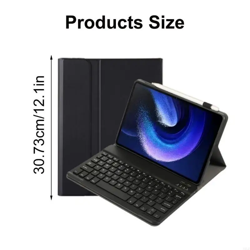 A9LF Tablet Protective Case Stand With Keyboard, Shockproof Cover for Pad 9Pro 12.1Inch
A9LF Tablet Protective Case Stand With Keyboard, Shockproof Cover for Pad 9Pro 12.1Inch