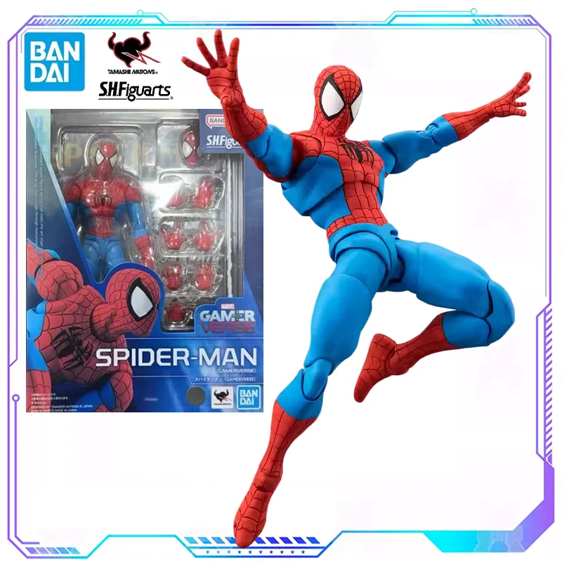 Оригинальная фигурка Bandai S.H.Figuarts Человек-паук: Gamerverse Marvel Legends, версия из файтинг-игры, аниме-фигурка, модель, игрушка, подарок
Оригинальная фигурка Bandai S.H.Figuarts Человек-паук: Gamerverse Marvel Legends, версия из файтинг-игры, аниме-фигурка, модель, игрушка, подарок