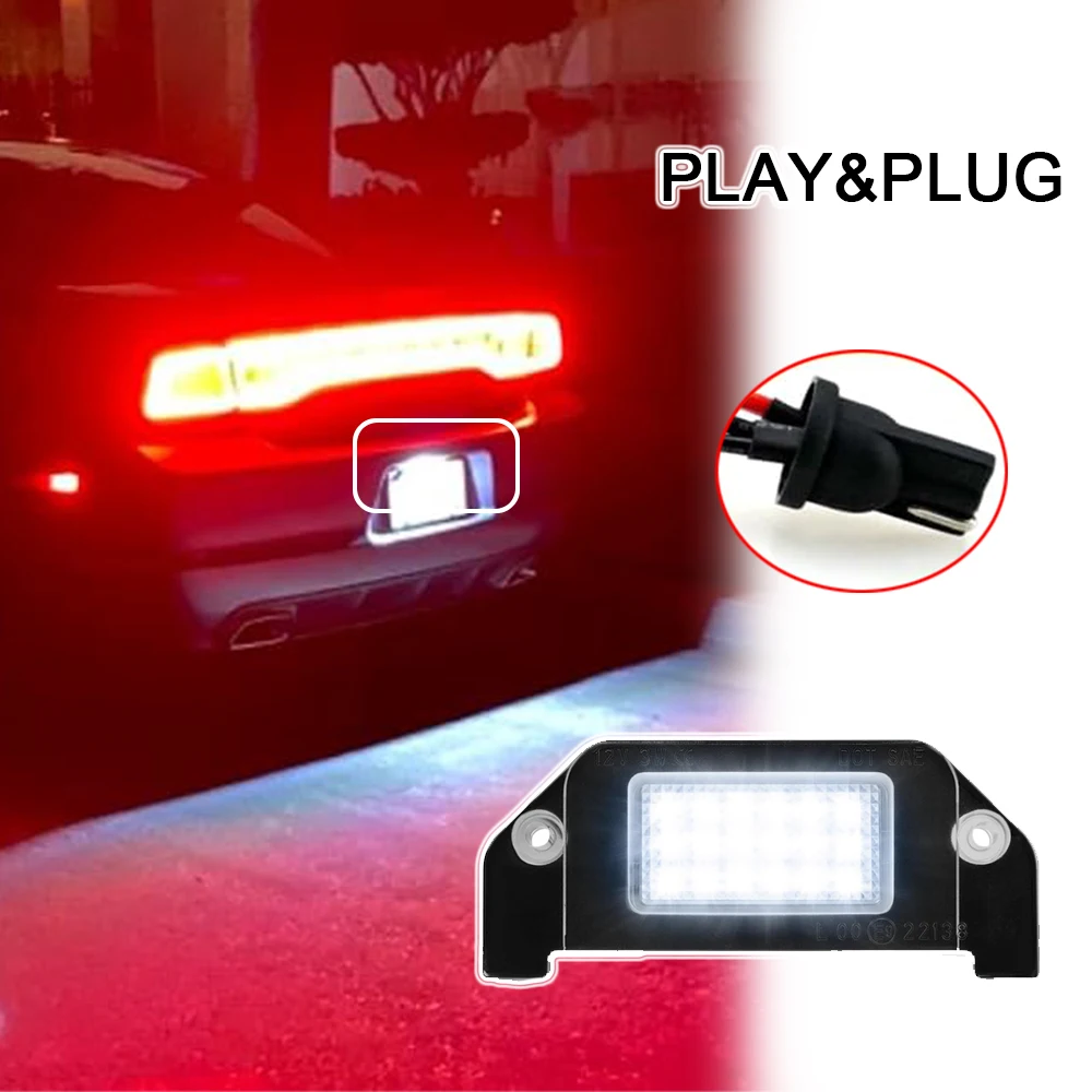 White LED Backup License Number Plate Light Tag Reverse Lamp For Chrysler 300 Dodge Dart Magnum Challenger Avenger Charger
White LED Backup License Number Plate Light Tag Reverse Lamp For Chrysler 300 Dodge Dart Magnum Challenger Avenger Charger