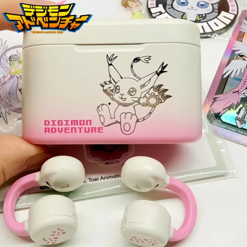 Digimon Adventure Wireless Bluetooth Ear Clip Headphones Tailmon Agumon Sports Running Outdoor Workout For Anime Fans Gift
Digimon Adventure Wireless Bluetooth Ear Clip Headphones Tailmon Agumon Sports Running Outdoor Workout For Anime Fans Gift