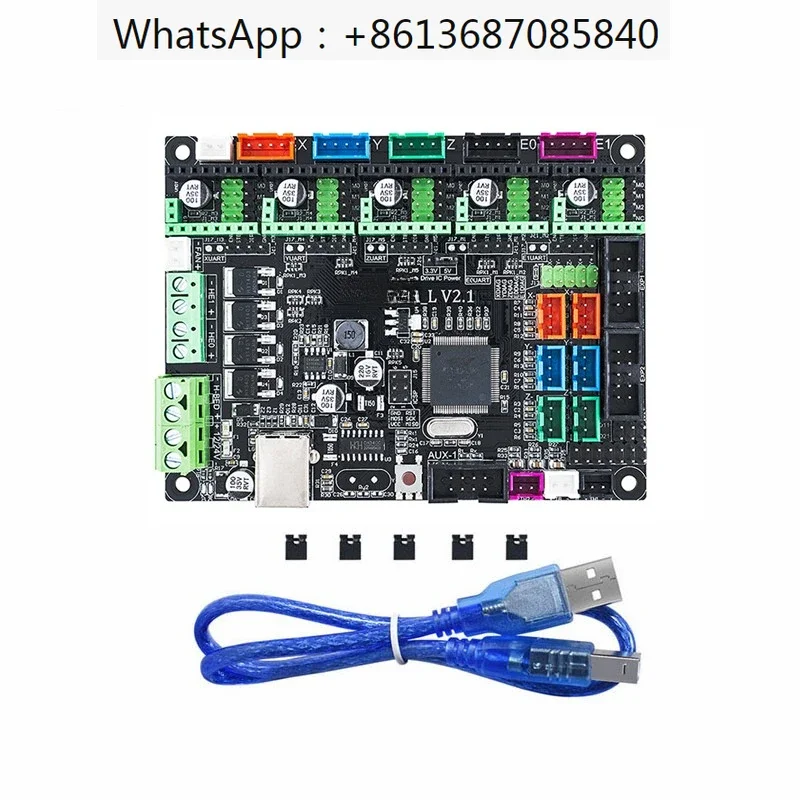3D printer motherboard Gen-L V1.0 2.1 main control board compatible with open source
3D printer motherboard Gen-L V1.0 2.1 main control board compatible with open source