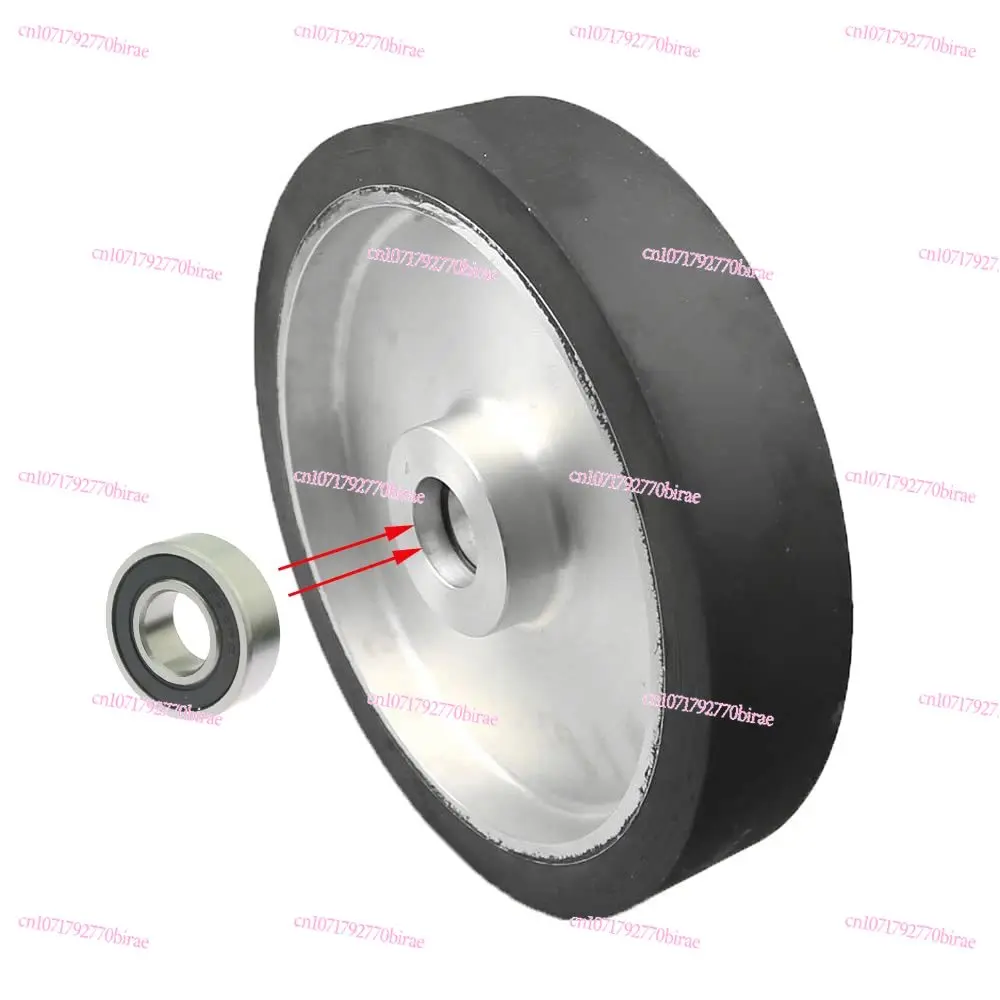 Бесшумное контактное колесо из цельной резины для абразивной ленты, для шлифовки и полировки металла, ножей, дерева
Бесшумное контактное колесо из цельной резины для абразивной ленты, для шлифовки и полировки металла, ножей, дерева