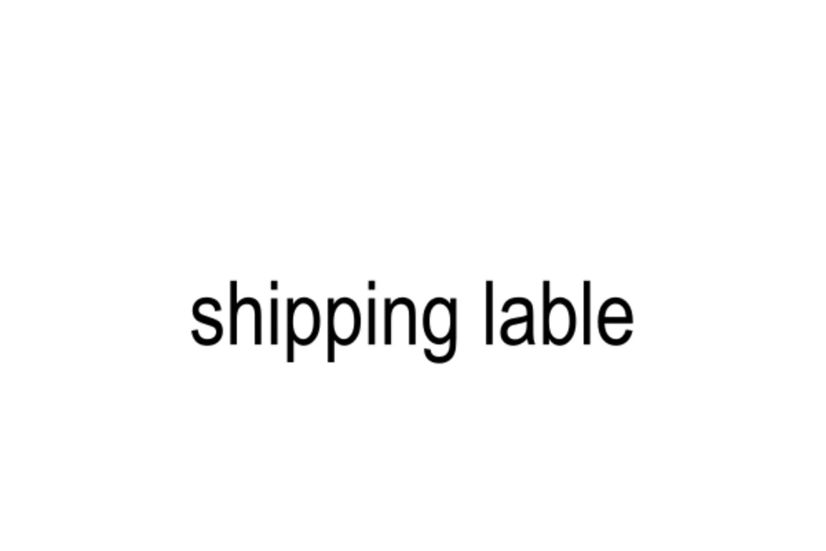 shipping lable for buyer
shipping lable for buyer