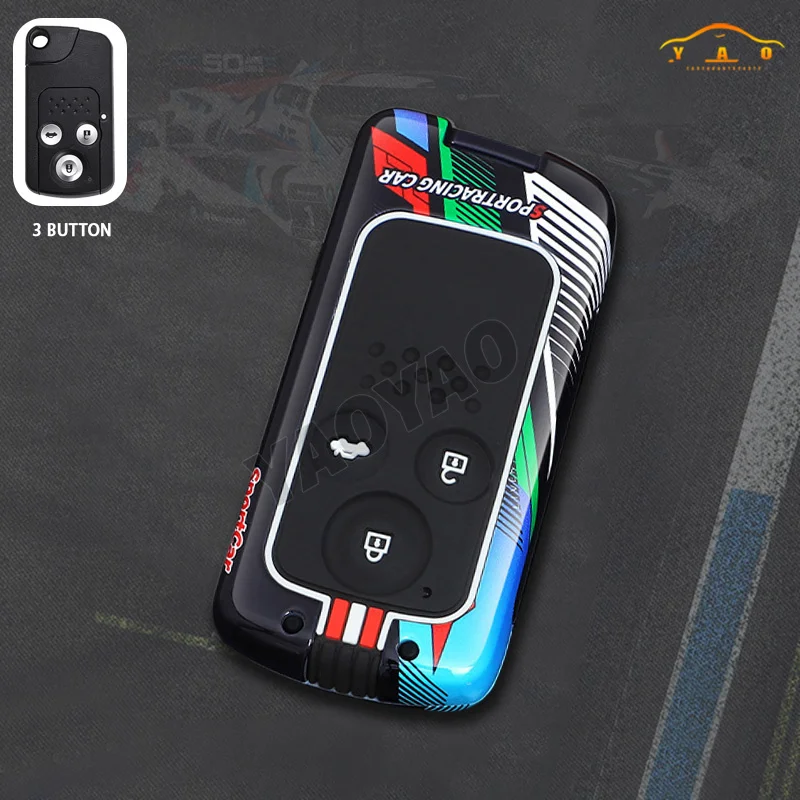 Racing style Metal Protect key cover for Honda Accord CIVIC CRV Odyssey 2008 2009 2010 2011 2012 2013-2015 Car key case shell
Racing style Metal Protect key cover for Honda Accord CIVIC CRV Odyssey 2008 2009 2010 2011 2012 2013-2015 Car key case shell