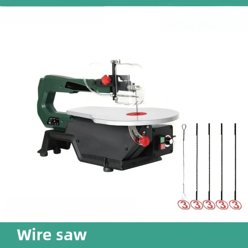 Desktop wire saw machine multifunctional carving and drawing woodworking DIY electric curve saw accessories
Desktop wire saw machine multifunctional carving and drawing woodworking DIY electric curve saw accessories