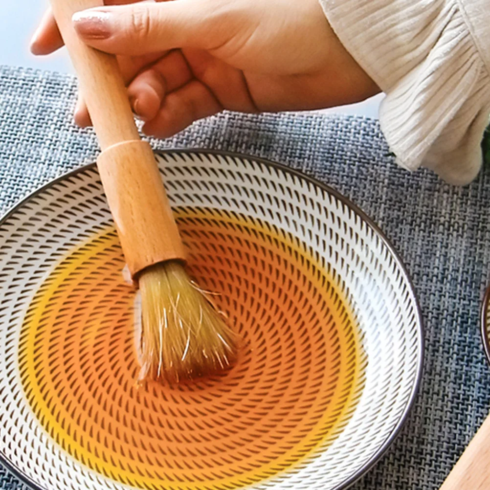 2 Pcs Baking Brush Kitchen Oil Brushes Cooking Tools Pastry Accessories Boar Bristles Wooden Handle Heat Resistant
2 Pcs Baking Brush Kitchen Oil Brushes Cooking Tools Pastry Accessories Boar Bristles Wooden Handle Heat Resistant