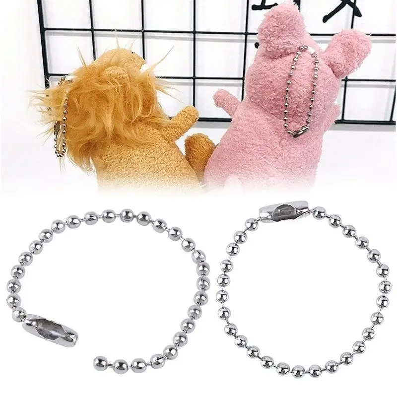 A52E Ball Bead Necklace Chain Keychain Dogtag Chains Necklace for DIY Jewelry Making
A52E Ball Bead Necklace Chain Keychain Dogtag Chains Necklace for DIY Jewelry Making