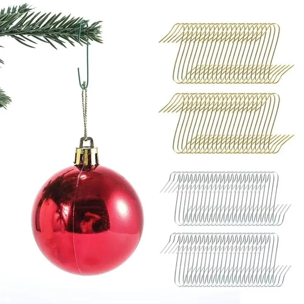 100/150/300Pcs Reusable Christmas Tree Hook Ornaments 4cm Creative Xmas Ball Pendant Decoration Rustproof Waterproof
100/150/300Pcs Reusable Christmas Tree Hook Ornaments 4cm Creative Xmas Ball Pendant Decoration Rustproof Waterproof