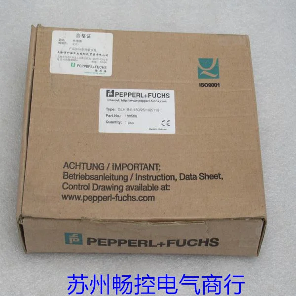 * Распродажа * Новый датчик Pepperl + Fuchs P + F GLV18-8- 450/25/102/115 Spot 188569
* Распродажа * Новый датчик Pepperl + Fuchs P + F GLV18-8- 450/25/102/115 Spot 188569